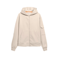 Gertrude Hoodie Zip Bob Beige