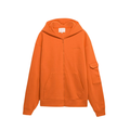 Gertrude Hoodie Zip Bob Orange