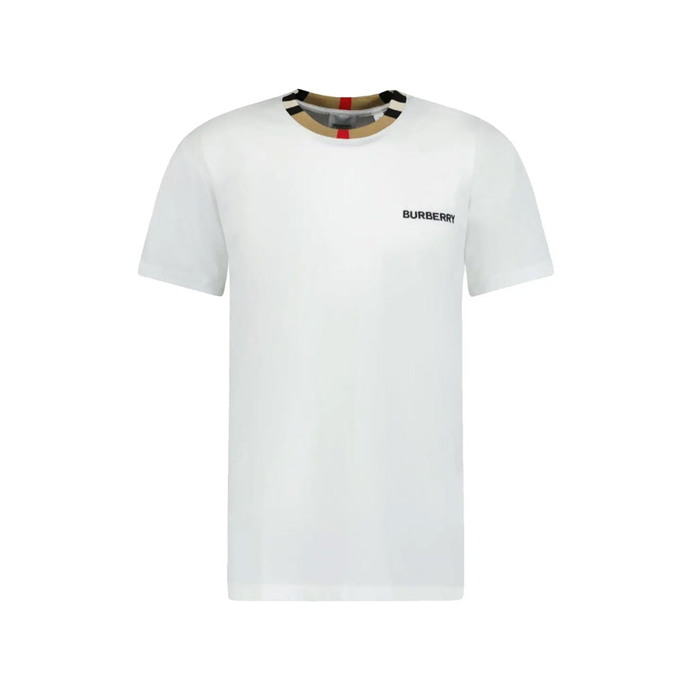 Burberry T-shirt Jayson Stripe Blanc