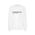 Givenchy Pull Logo Brodé Blanc