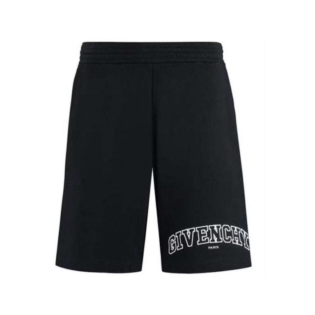 Givenchy Short Monogram Logo Noir