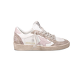Golden Goose Ball Star White Pink Beige