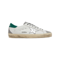 Golden Goose Super-Star White Grey Green