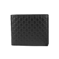 Gucci Bifold Wallet MicroGuccissima Black