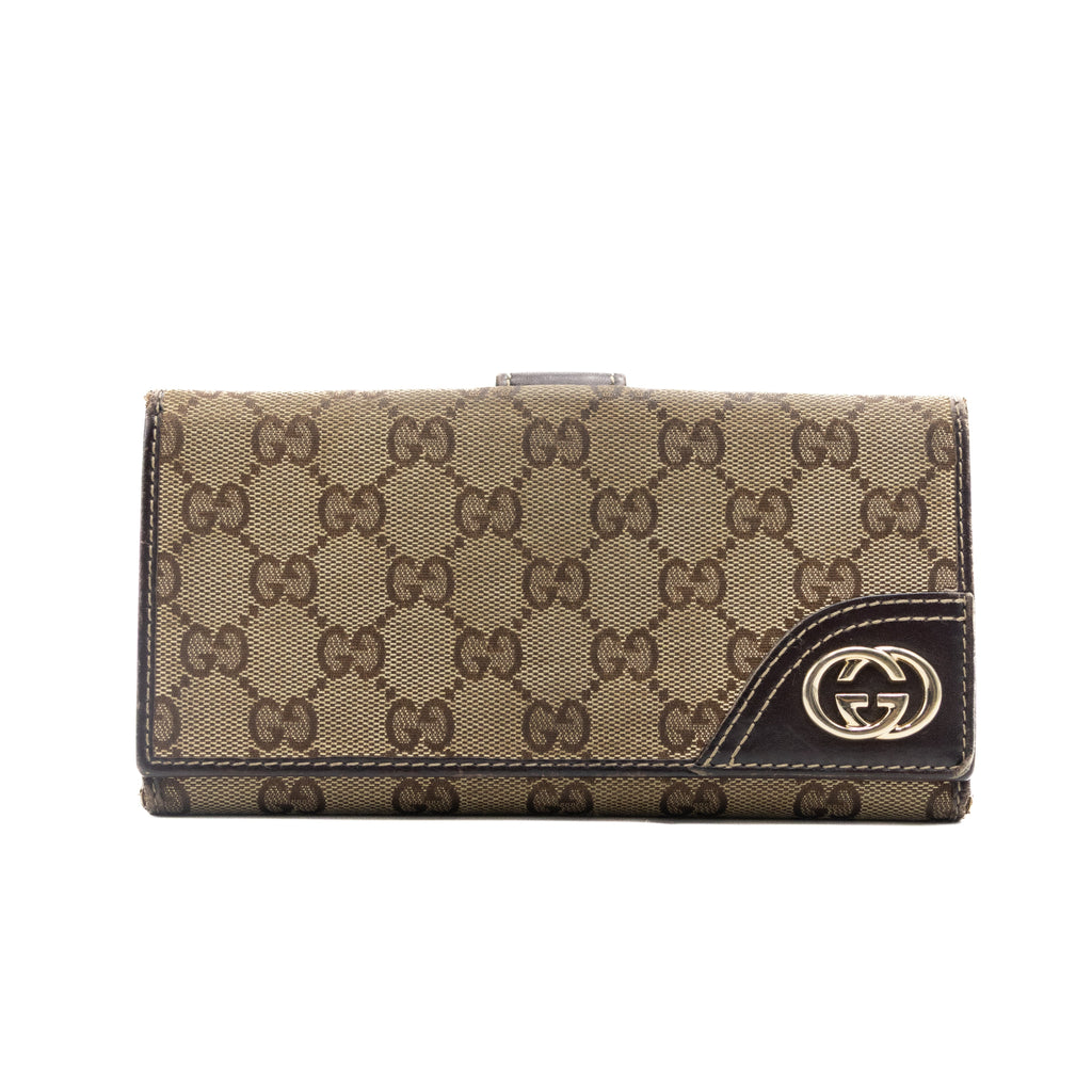 Gucci Portefeuille long GG Canvas