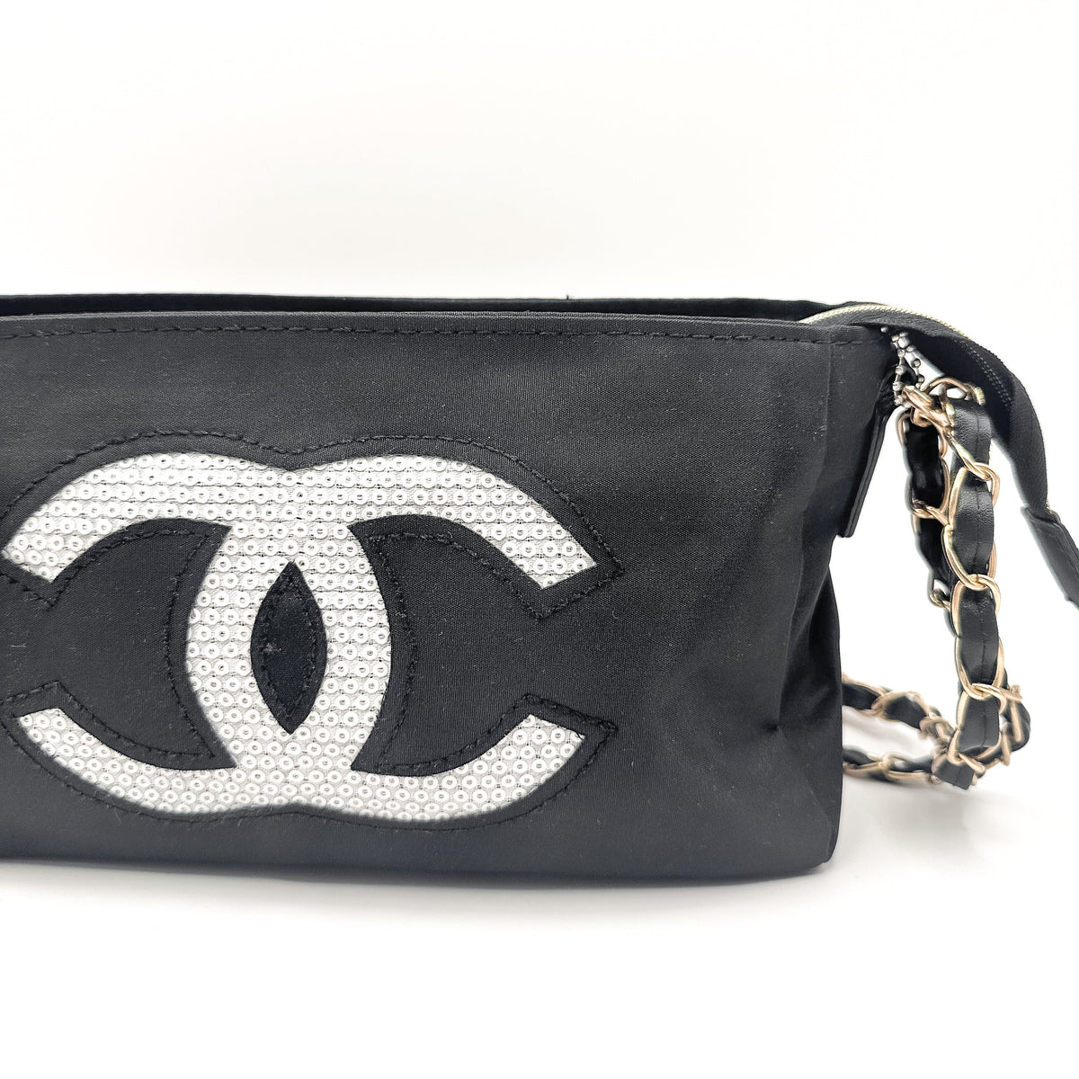 Chanel Sac a Main Logo Noir