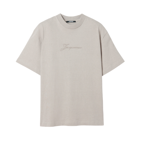 Jacquemus T-shirt Pigmento Taupe