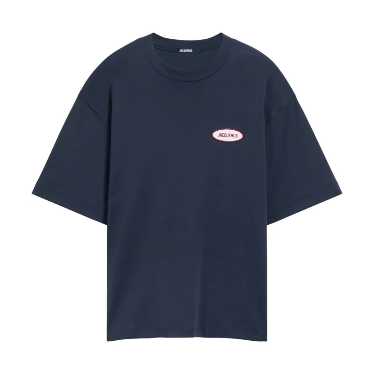 Jacquemus T-shirt Station Patch Navy