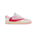 Air Jordan 1 Retro Low OG SP Travis Scott Sail Tropical Pink