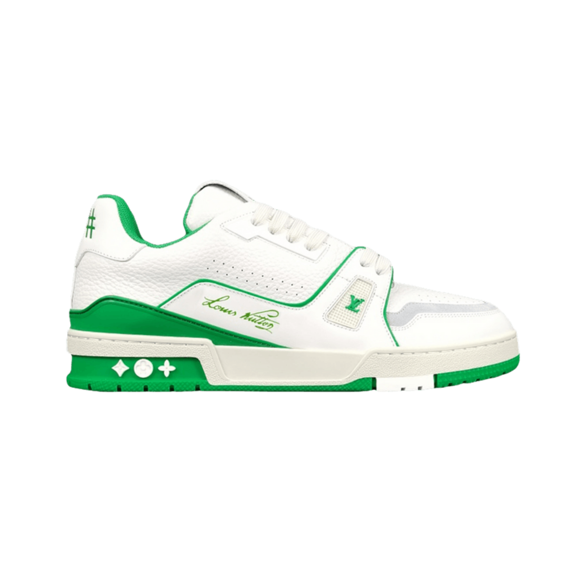 Louis Vuitton Trainer #54 Signature Green White