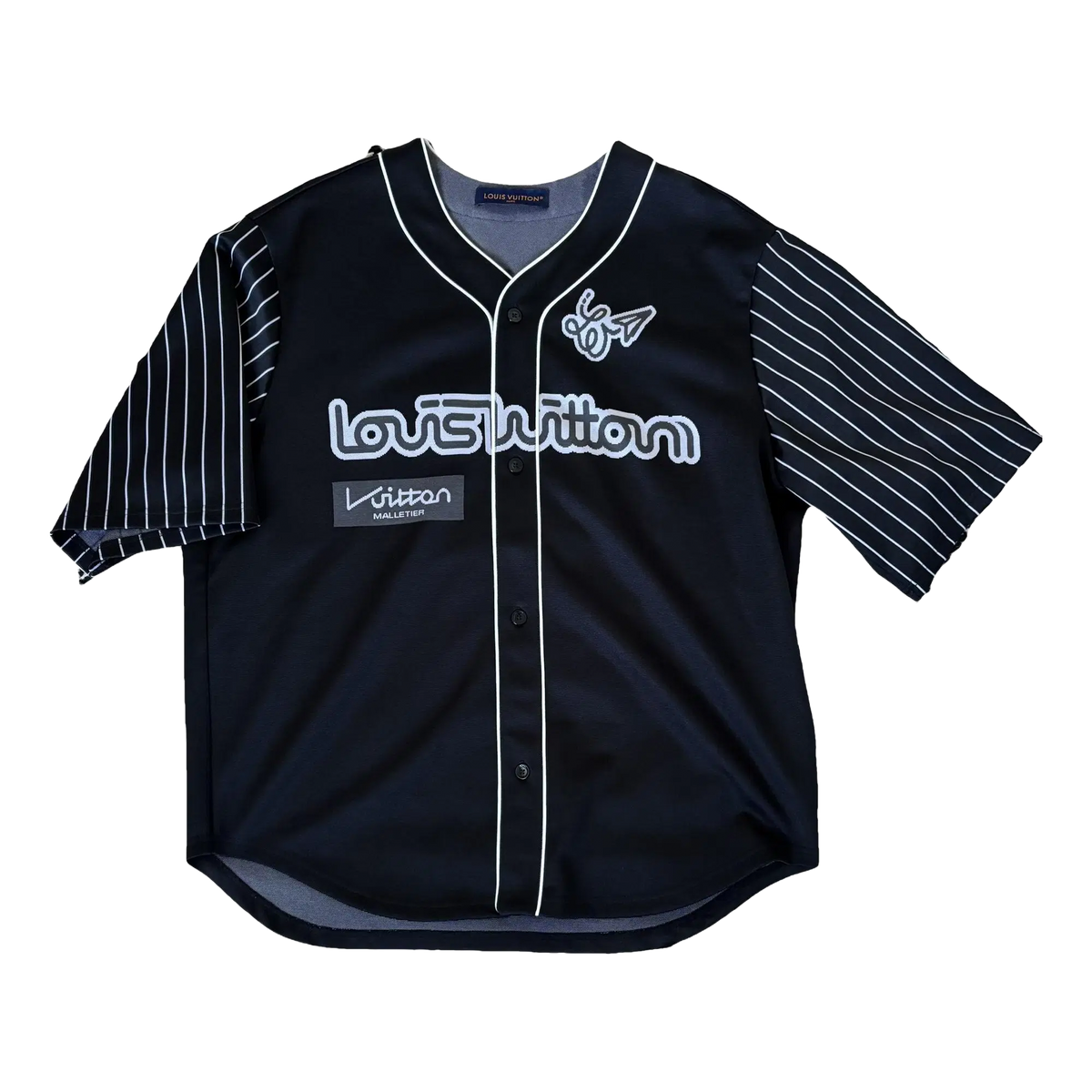Louis Vuitton Baseball Shirt Black SS23