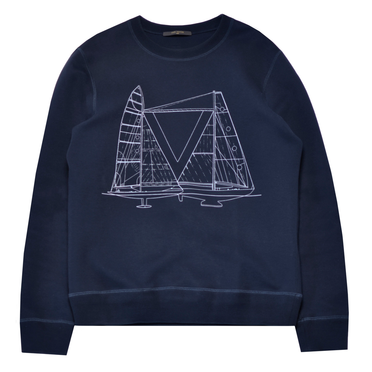 Louis Vuitton Crewneck Boat Marine