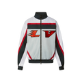 Louis Vuitton Embellished LV Graphic Hockey Tracktop Jacket White
