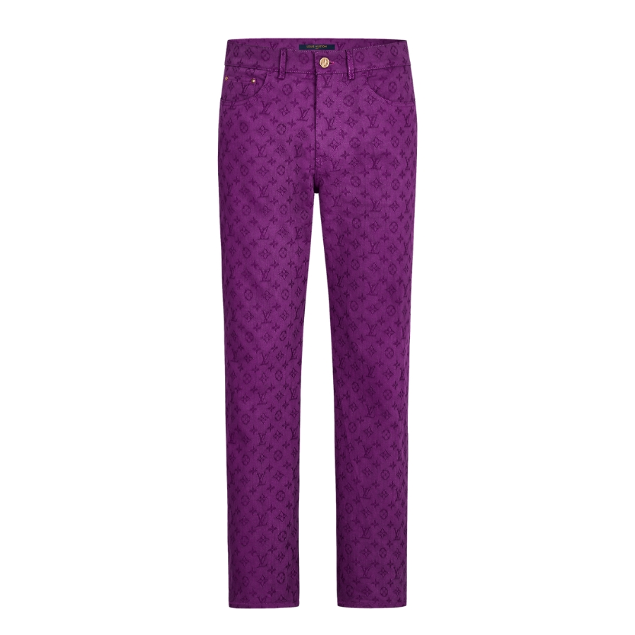 Louis Vuitton Jeans Slim Purple