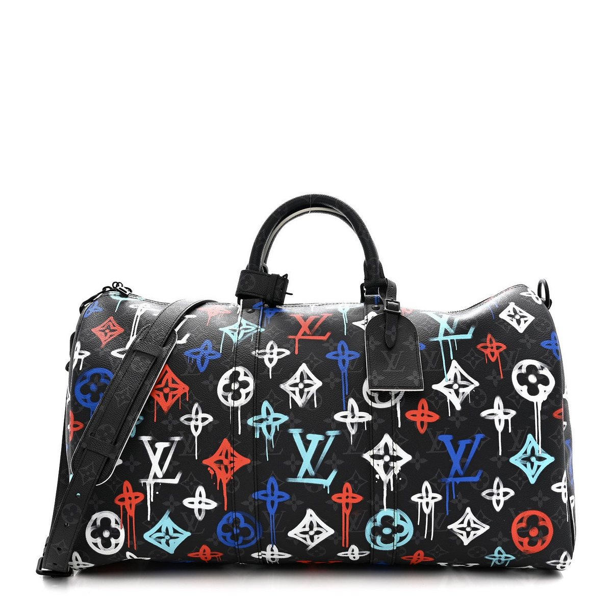 Louis Vuitton Keepall Bandoulière 50 LV Graffiti Multicolor
