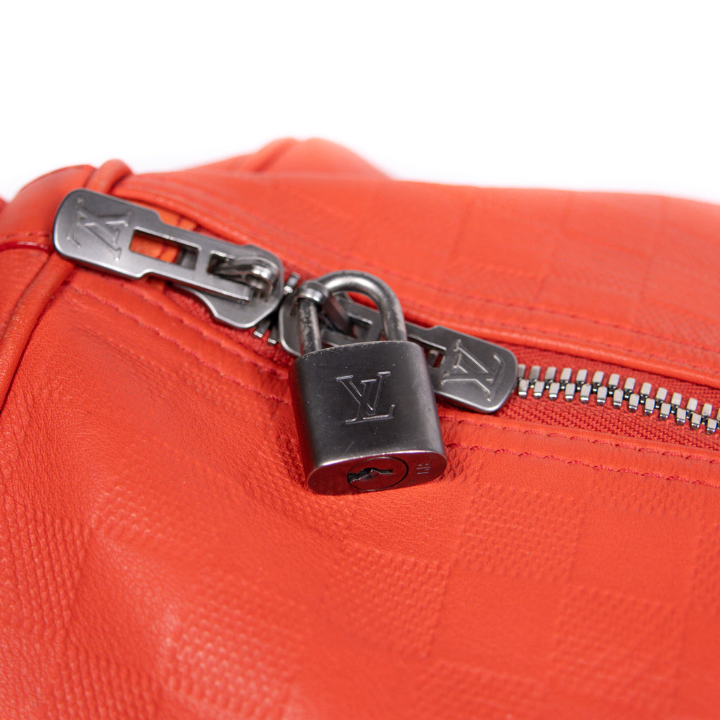 Louis Vuitton Keepall Bandoulière Monogram Rouge