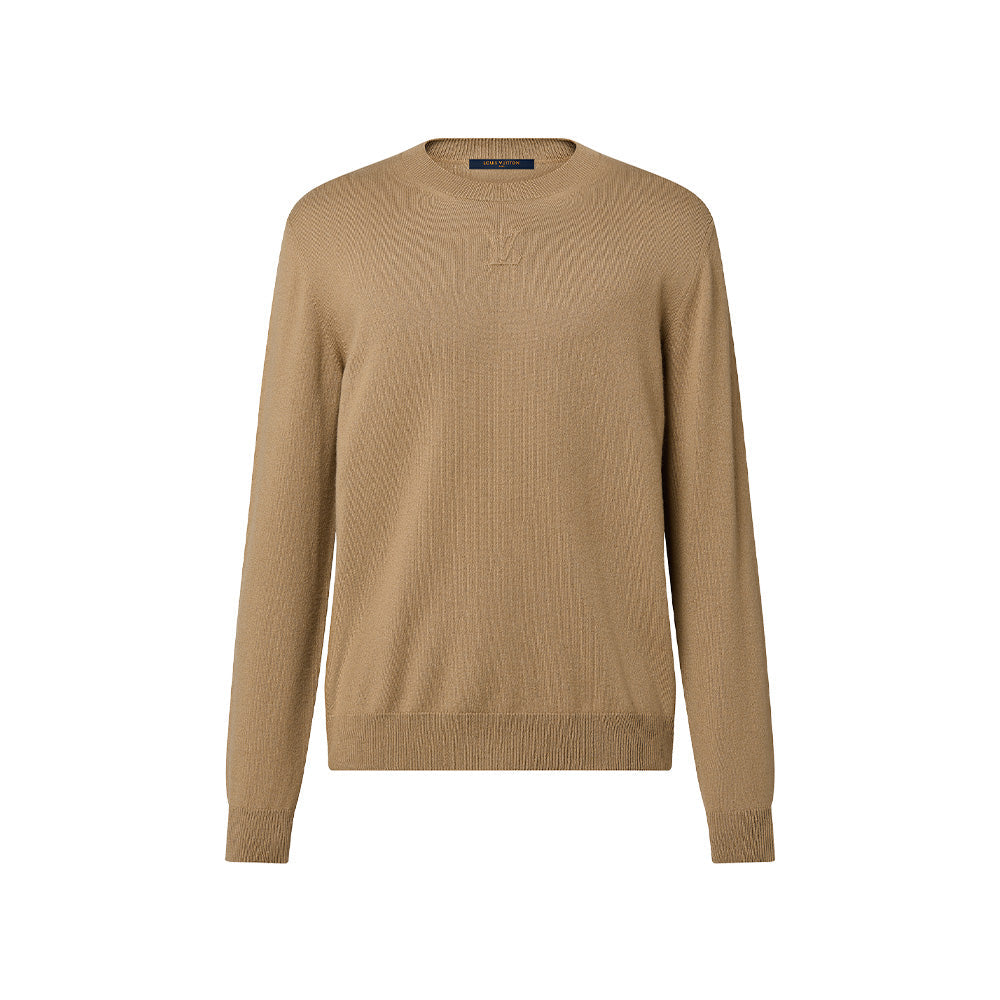 Louis Vuitton LV Logo Knit Marron