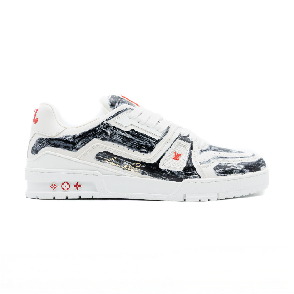 Louis Vuitton LV Trainer Black Colored
