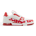 Louis Vuitton LV Trainer Yayoi Kusama Red White
