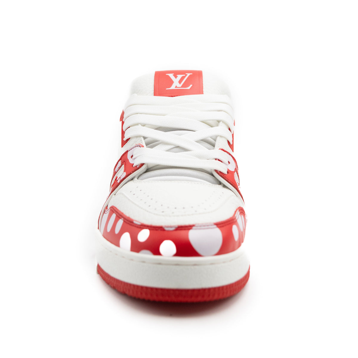 Louis Vuitton LV Trainer Yayoi Kusama Red White