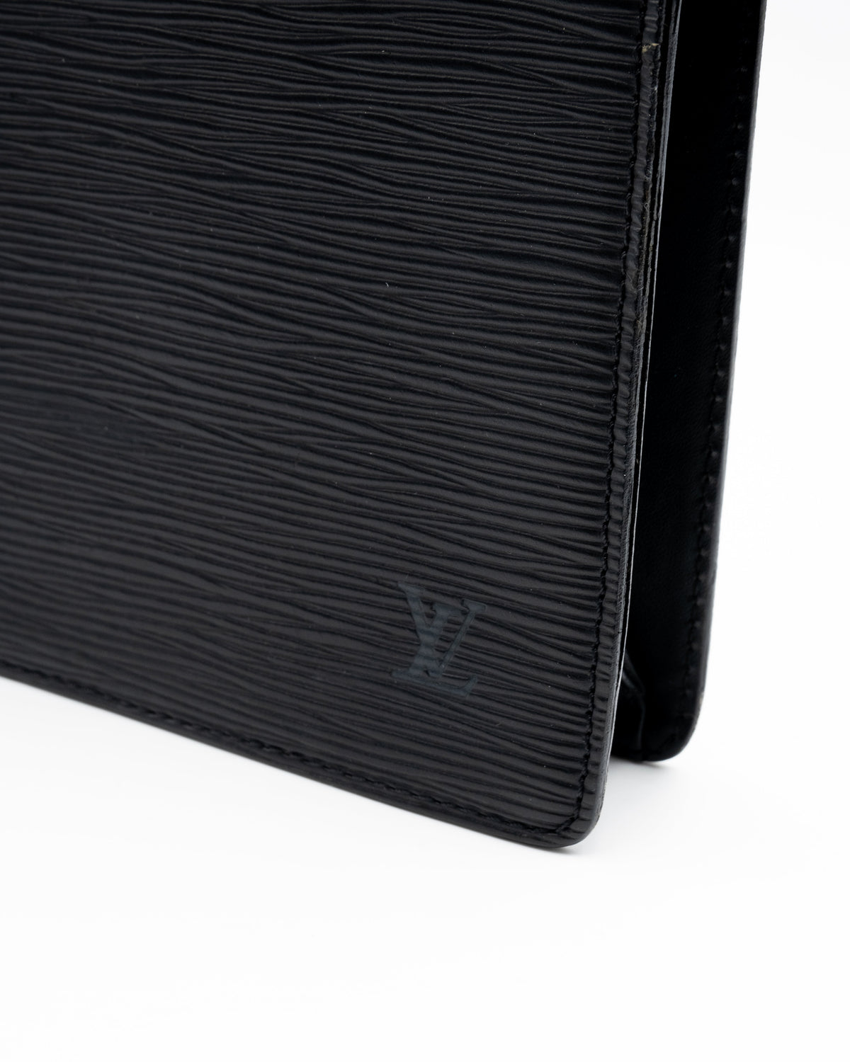 Louis Vuitton Pochette Cuir Epi Noir