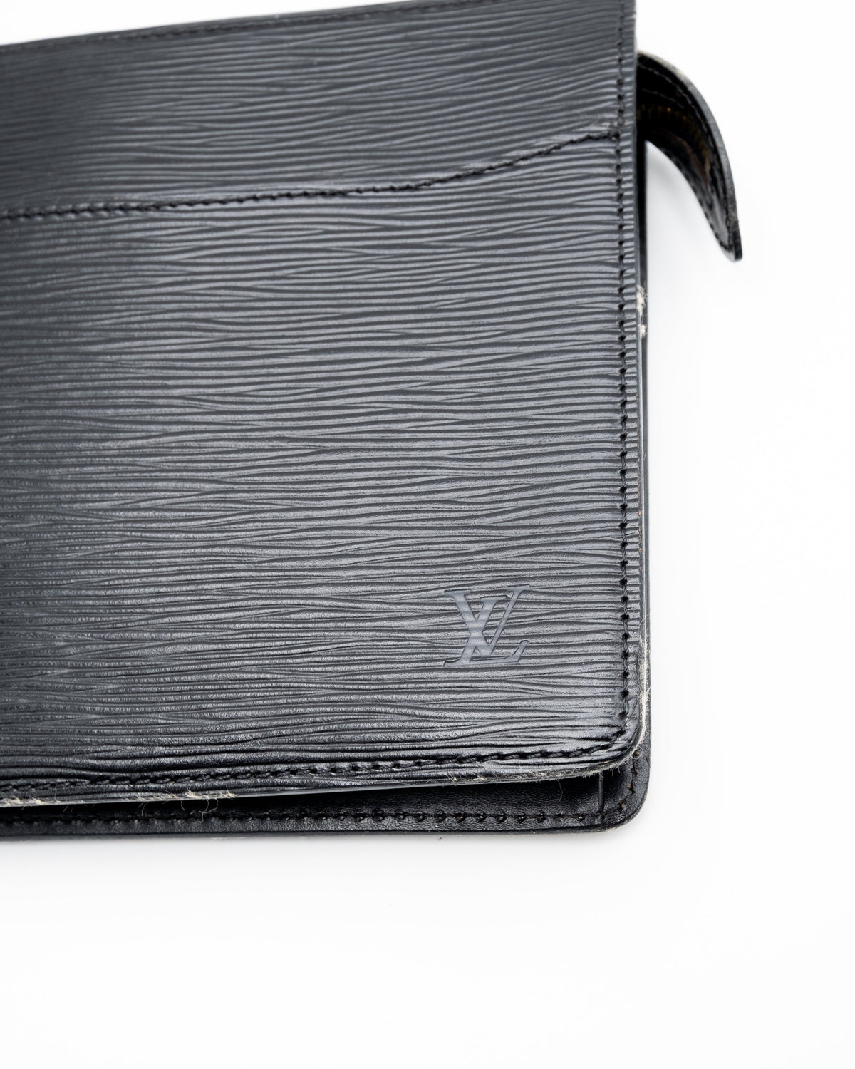 Louis Vuitton Pochette Cuir Epi Noir