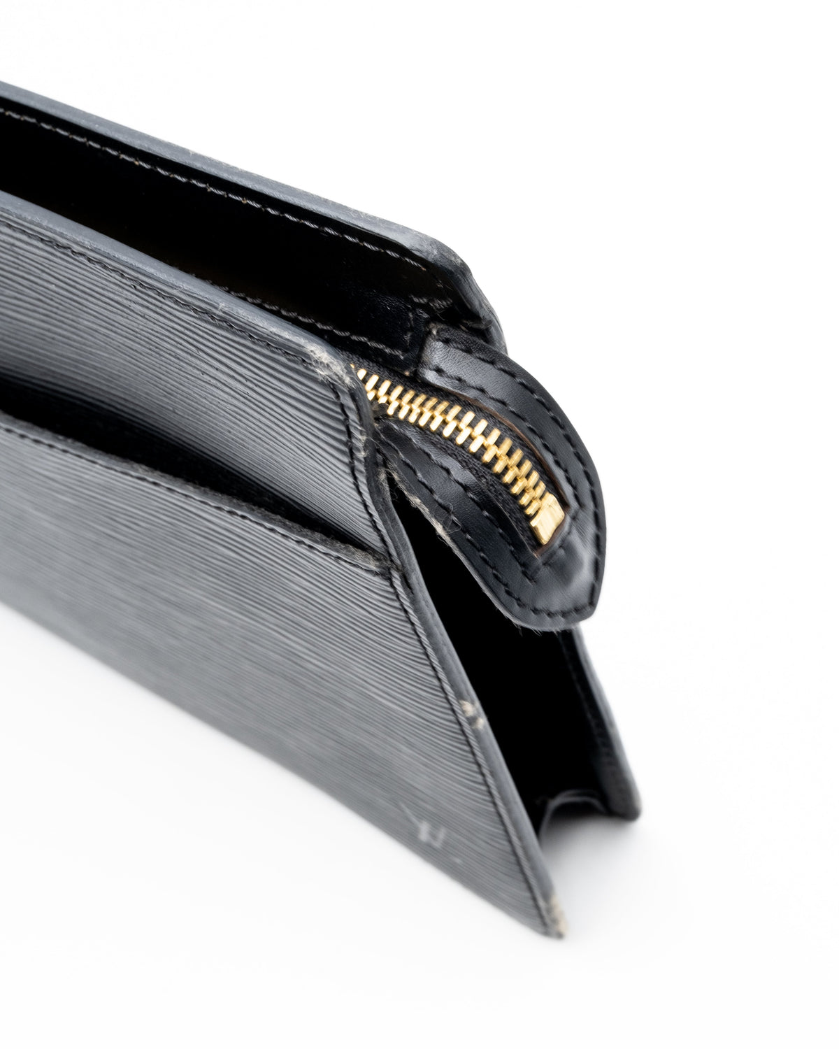 Louis Vuitton Pochette Cuir Epi Noir