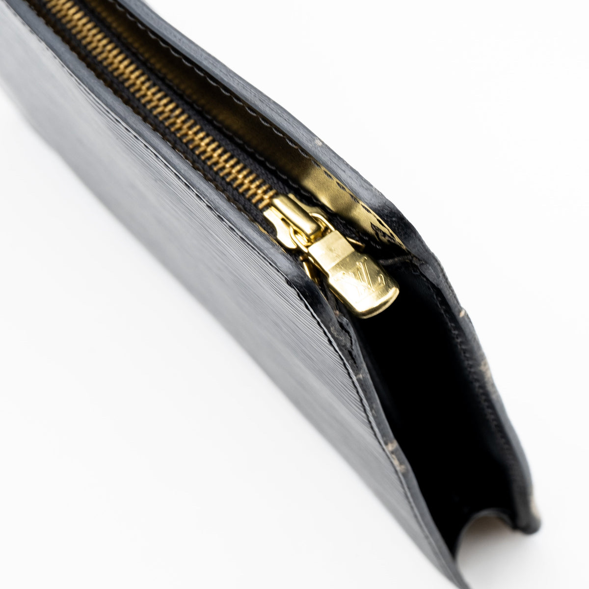 Louis Vuitton Pochette Cuir Epi Noir