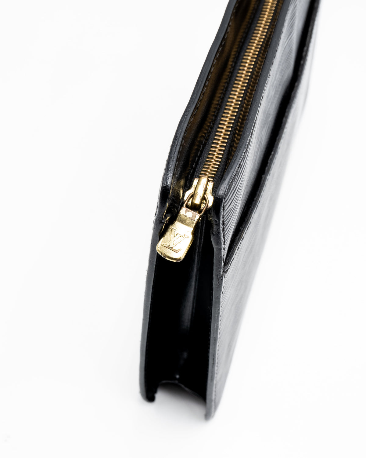 Louis Vuitton Pochette Cuir Epi Noir