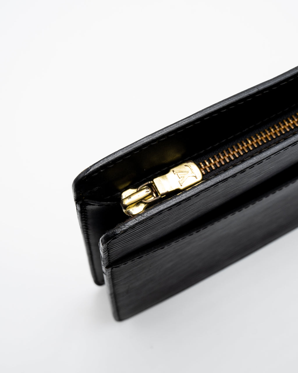 Louis Vuitton Pochette Cuir Epi Noir