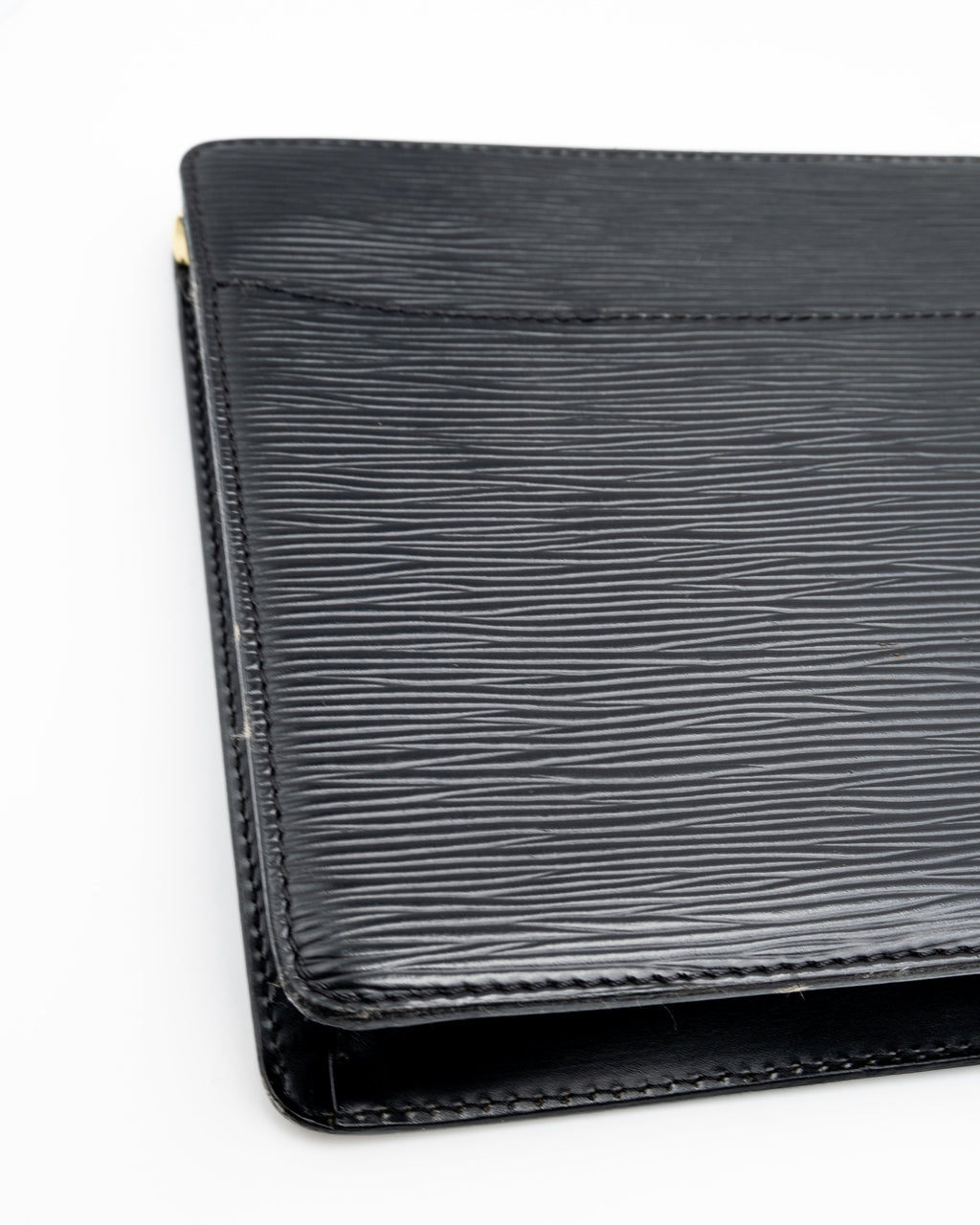 Louis Vuitton Pochette Cuir Epi Noir