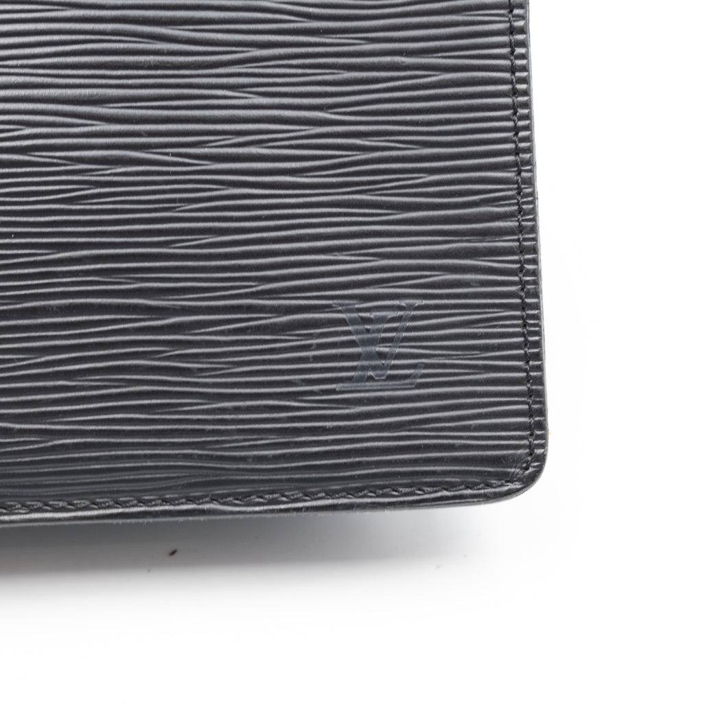 Louis Vuitton Pochette Cuir Epi Noir