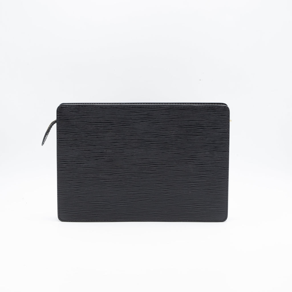 Louis Vuitton Pochette Cuir Epi Noir