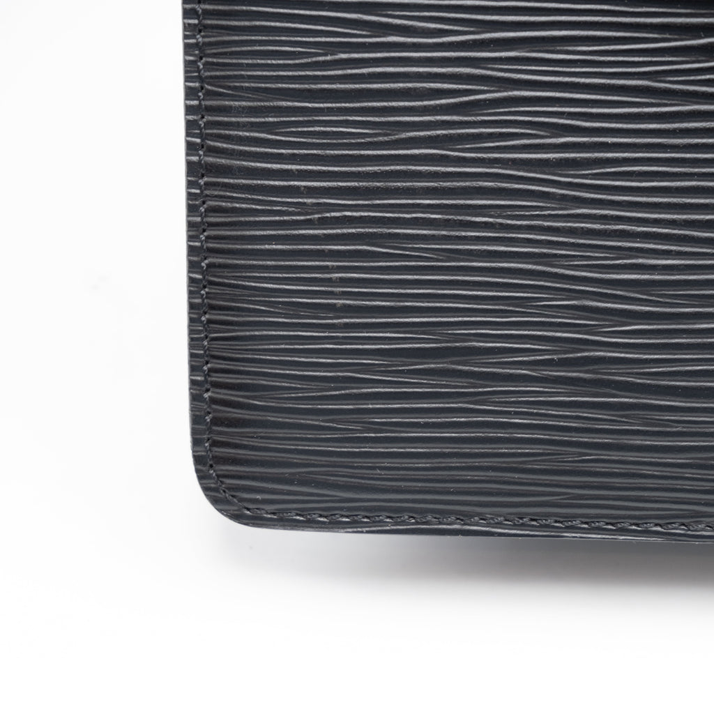 Louis Vuitton Pochette Cuir Epi Noir