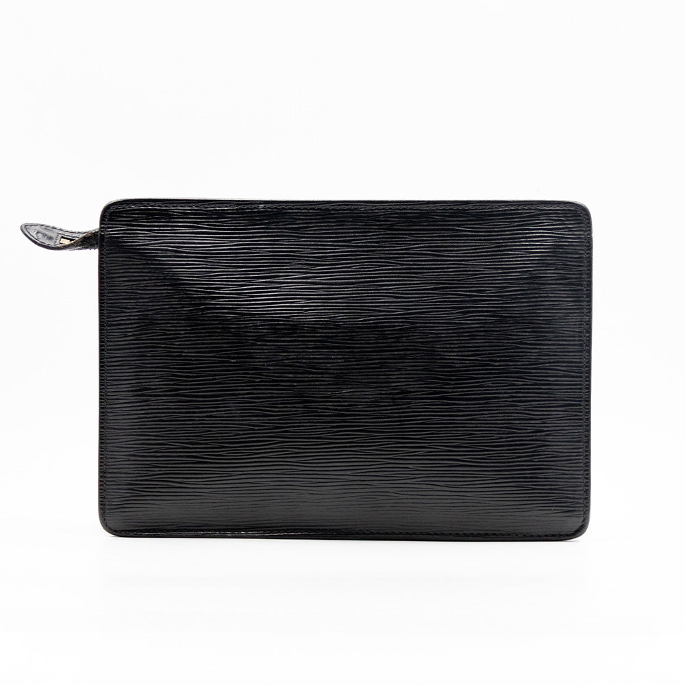 Louis Vuitton Pochette Cuir Epi Noir