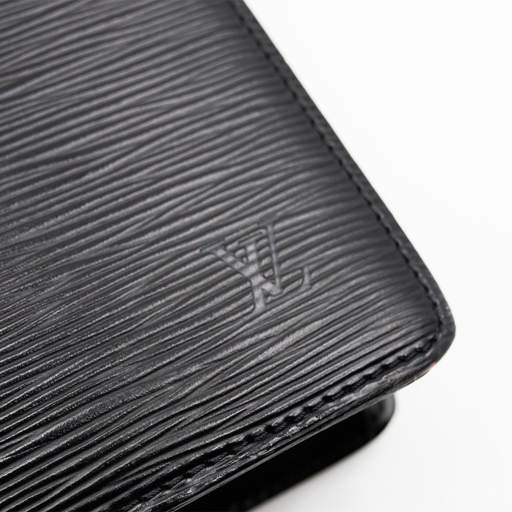 Louis Vuitton Pochette Cuir Epi Noir
