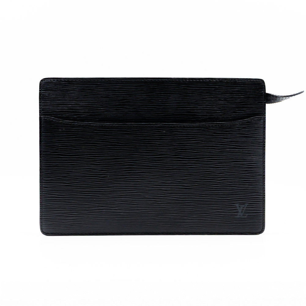 Louis Vuitton Pochette Cuir Epi Noir