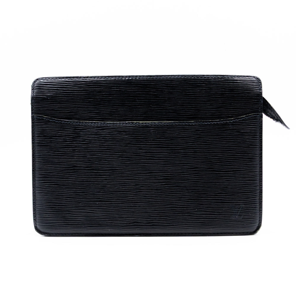 Louis Vuitton Pochette Cuir Epi Noir