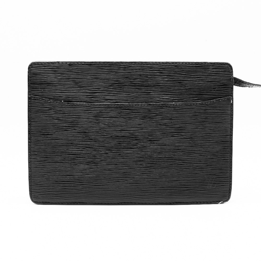 Louis Vuitton Pochette Cuir Epi Noir