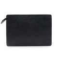 Louis Vuitton Pochette Cuir Epi Noir