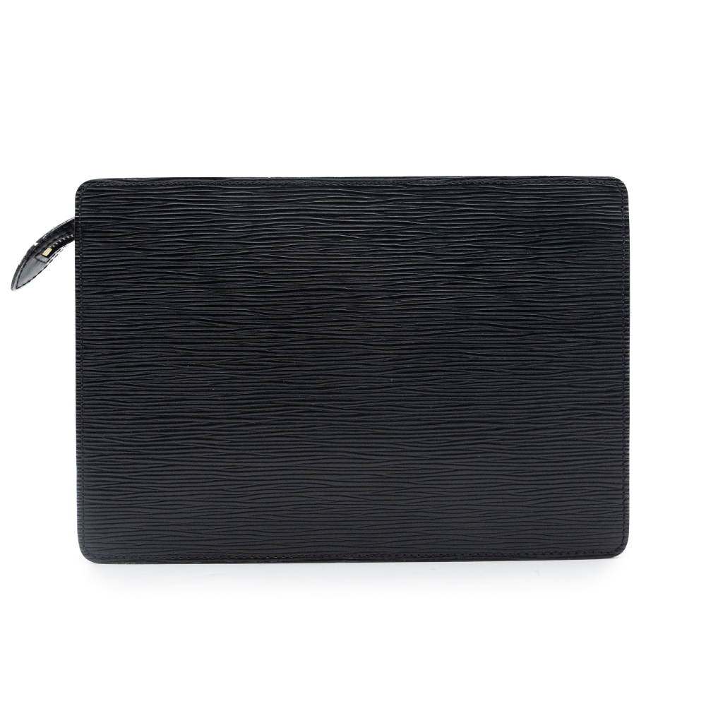 Louis Vuitton Pochette Cuir Epi Noir