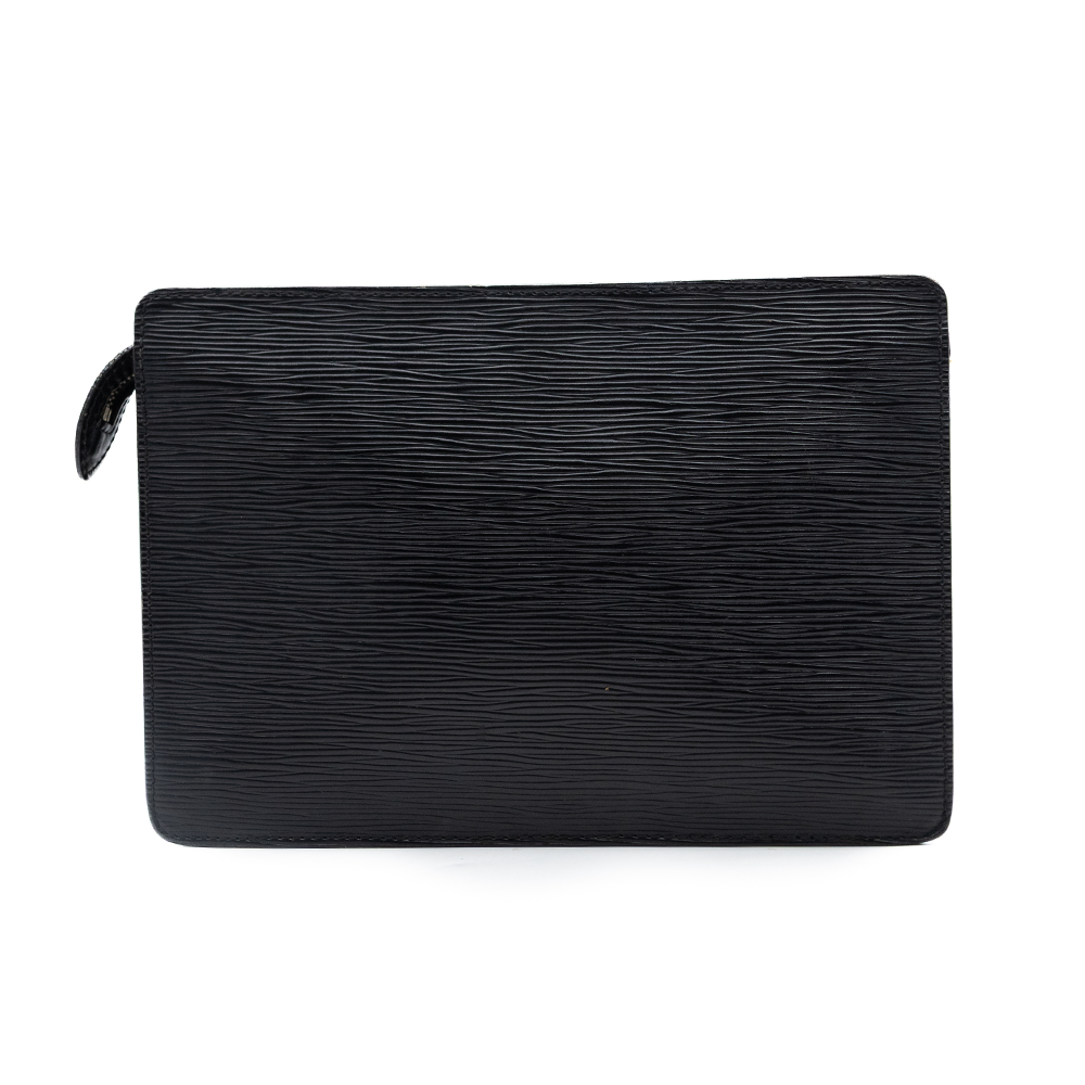 Louis Vuitton Pochette Cuir Epi Noir