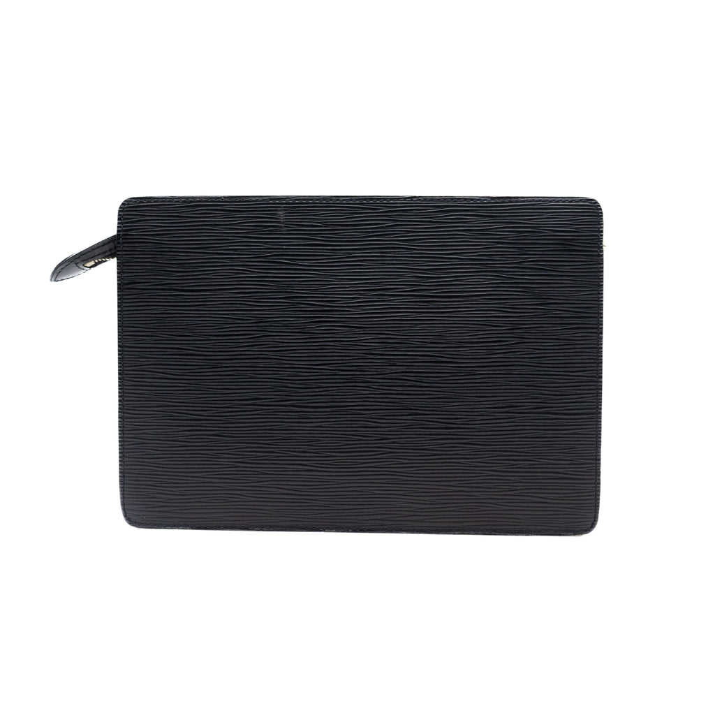 Louis Vuitton Pochette Cuir Epi Noir