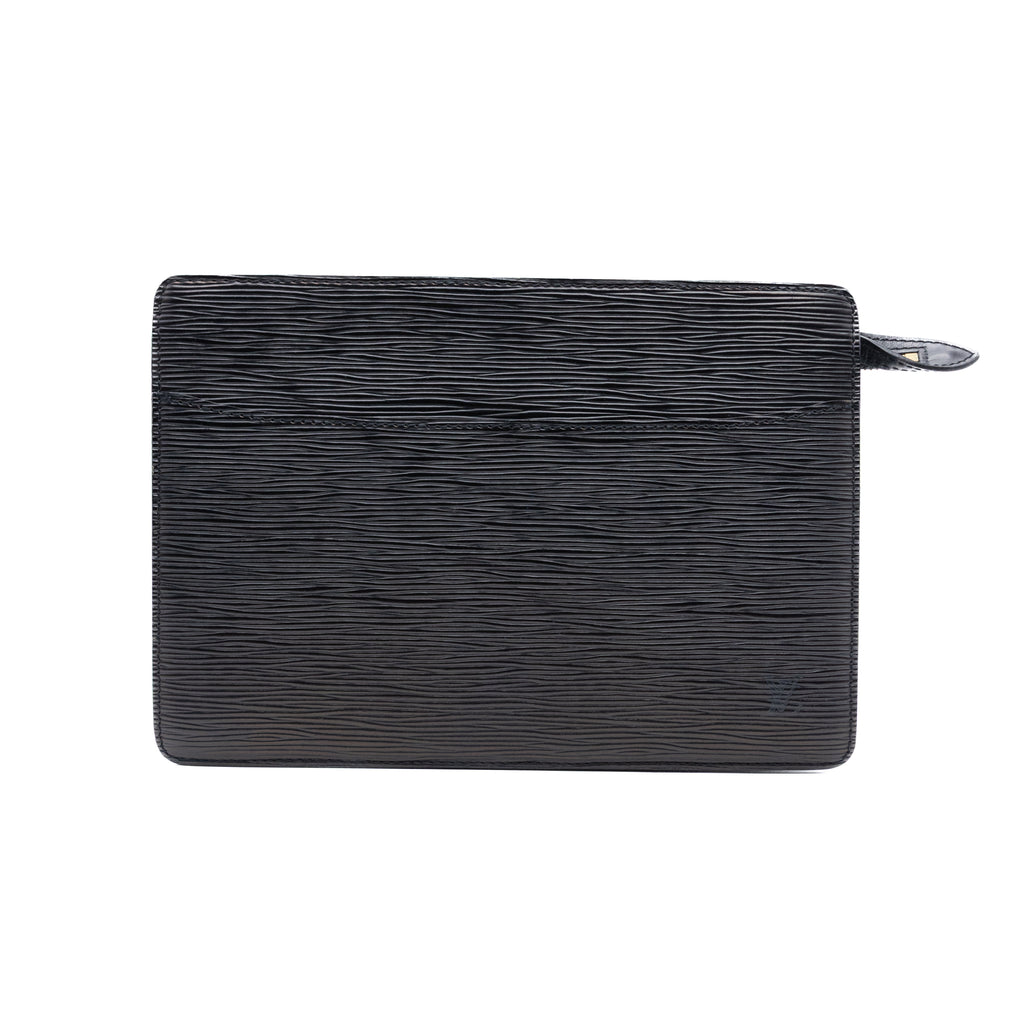 Louis Vuitton Pochette Cuir Epi Noir