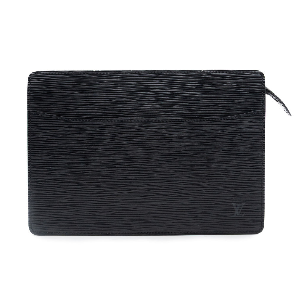 Louis Vuitton Pochette Cuir Epi Noir