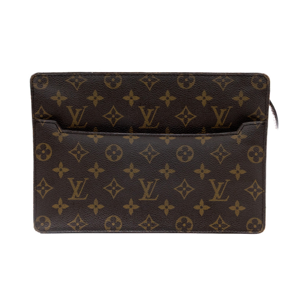 Louis Vuitton Sac Homme Pochette Monogram Marron