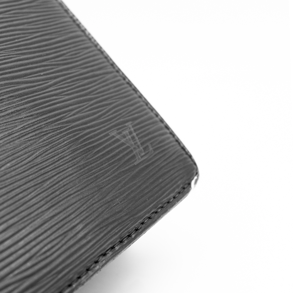 Louis Vuitton Pochette Cuir Epi Noir