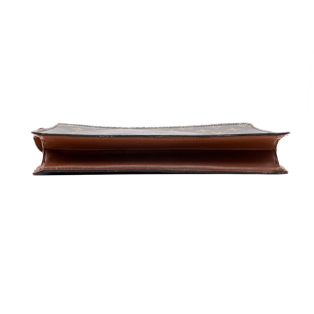 Louis Vuitton Sac Homme Pochette Monogram Marron