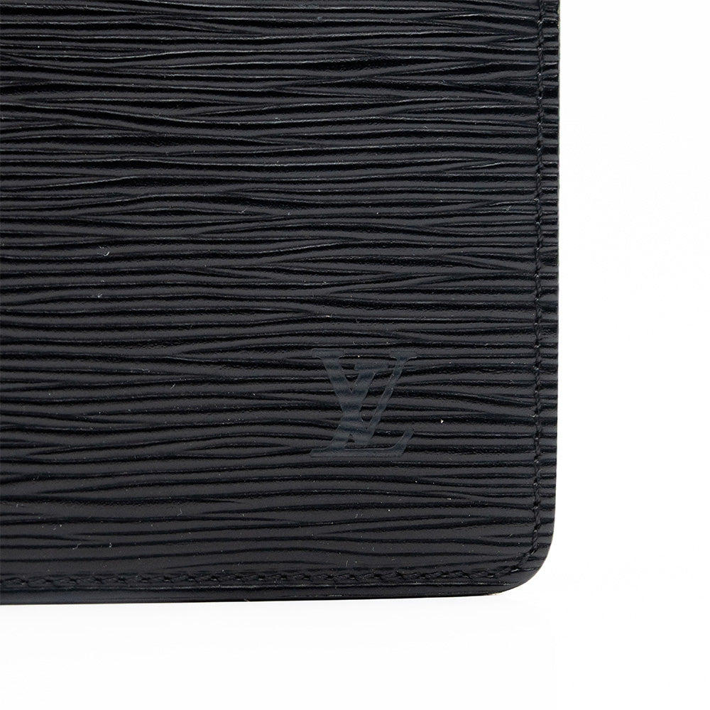 Louis Vuitton Pochette Cuir Epi Noir