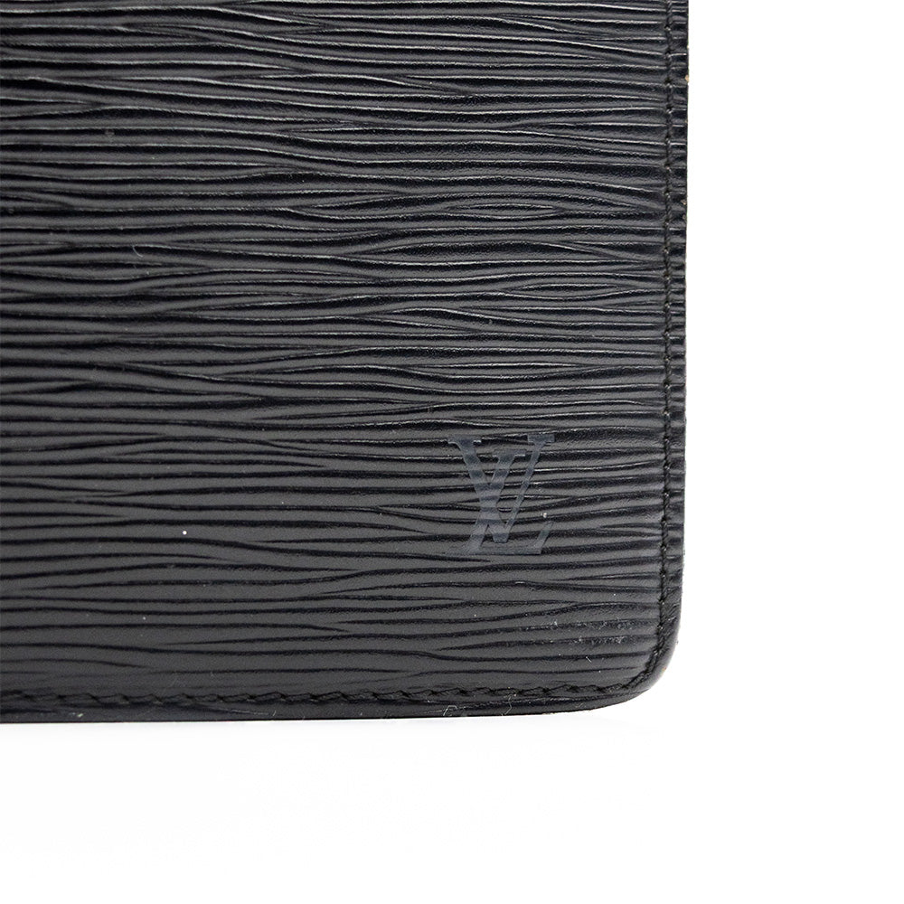 Louis Vuitton Pochette Cuir Epi Noir